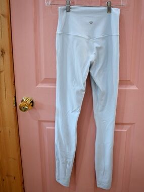 Lululemon Light Blue High-Waist Leggings